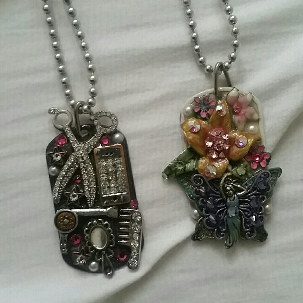 Dog tag necklaces
